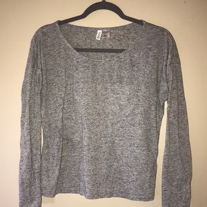 Speckled grey long sleeve